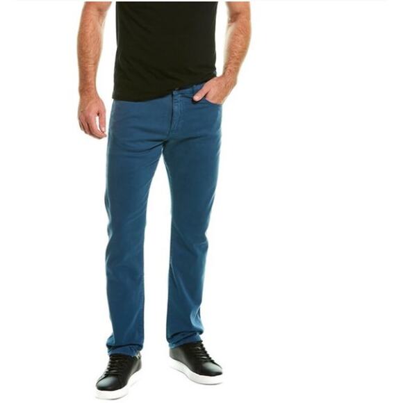 DL1961 Men's Russell Slim Straight in Turkish Sea (Ultimate Knit) Size 34x34 - Picture 1 of 8